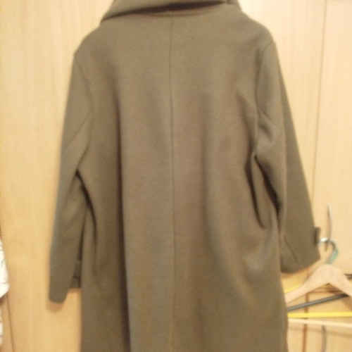 Shein Montgomery Coat with Hood New, Olive Color