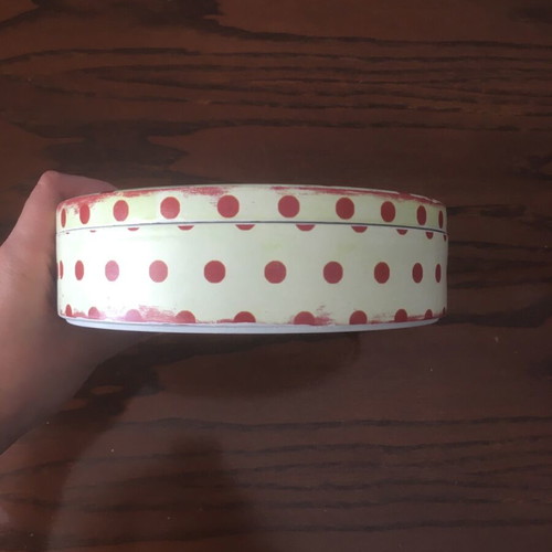 Trimar cherry box like new, wooden vintage style 19cm