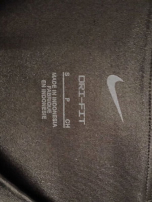 Nike Dri-FIT shiny black leggings size S like new