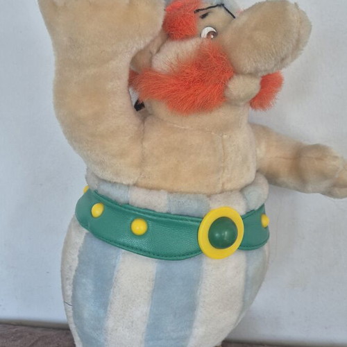 Obelix plush toy used, 30 cm