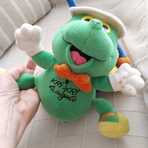 Stuffed doll used, collectible, needs maintenance