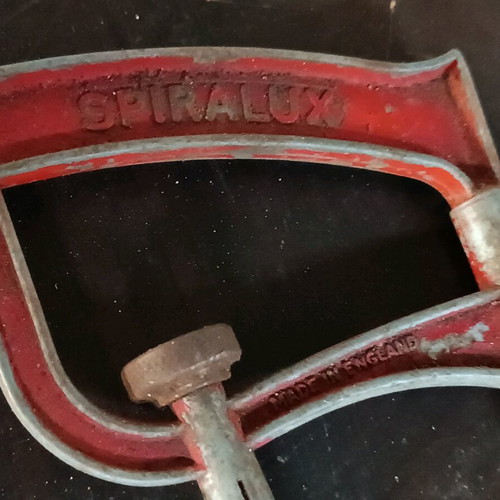 Spiralux vintage hand saw used