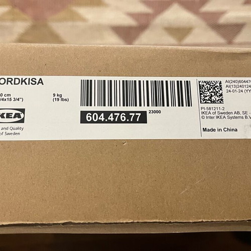 Ikea nightstand new, sealed in box