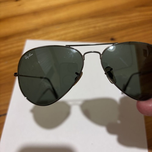 Ray-Ban Aviator Large Metal RB 3025 004/58 sunglasses used