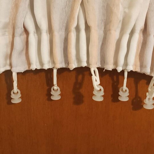 Striped curtains set of 2 like new, 3.15x2.20 m