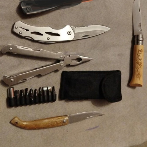 Opinel No8 EDC Set like new