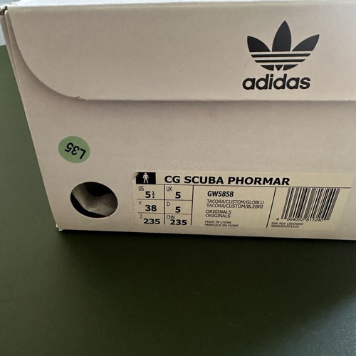 Adidas Scuba Phormar by Craig Green sneakers new with tags size 38 multicolor