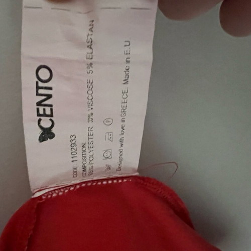 Cento Fashion dress formal red size XL like new