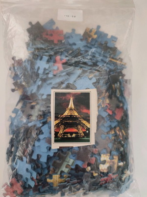 Παζλ Πύργος του Άιφελ μεταχειρισμένο 500 κομμάτια χωρίς κουτί