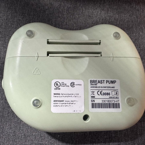Ameda Double Breast Pump used, electric and battery powered