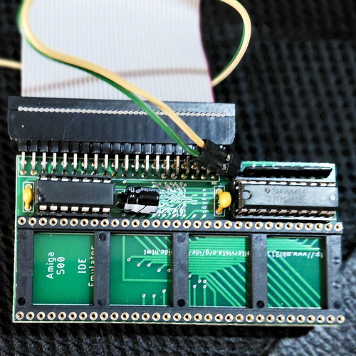 Amiga 500 IDE controller like new with 1GB CF card and accessories