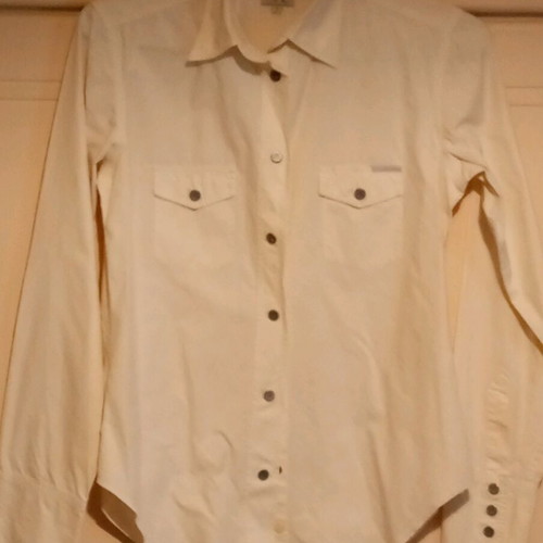 Calvin Klein women's shirt like new, size S, white