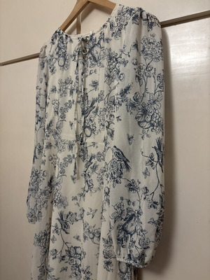Floral maxi dress Dazy size L like new, vintage style