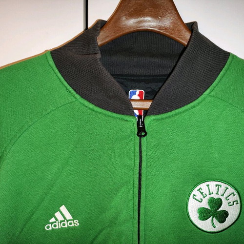 Adidas Boston Celtics reversible jacket used