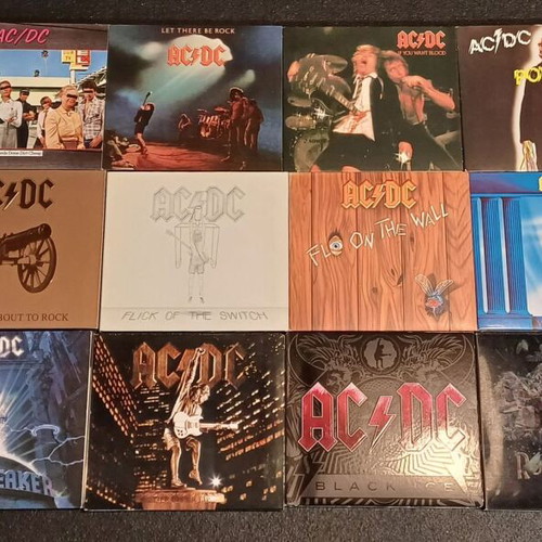 AC/DC Complete Discography 18 CDs used Special Edition Digipak