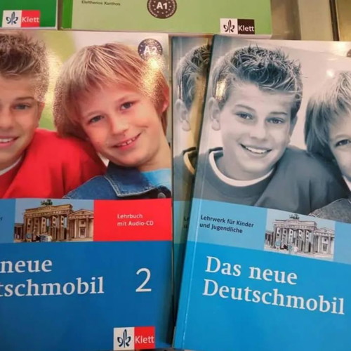 German books new, level A1-B1, set of 6 with CDs