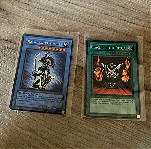 Black Luster Soldier SYE-024 1st Edition Black Luster Ritual SYE-025 1st Yugioh!