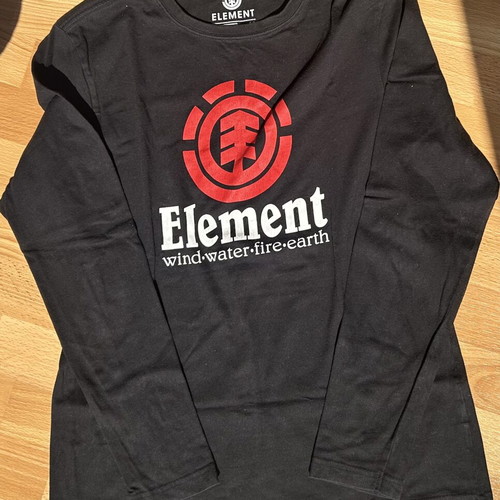 Element Longsleeve Black Size 12 Years Like New