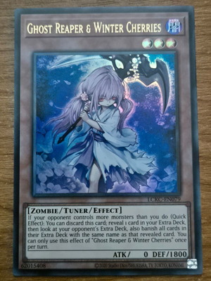 Ghost Reaper & Winter Cherries LCKC Yu-Gi-Oh! card