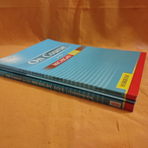 On Course For The Michigan ECCE set of 3 volumes like new