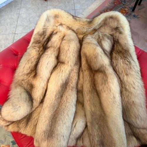 Renar fur coat used, beige, single piece