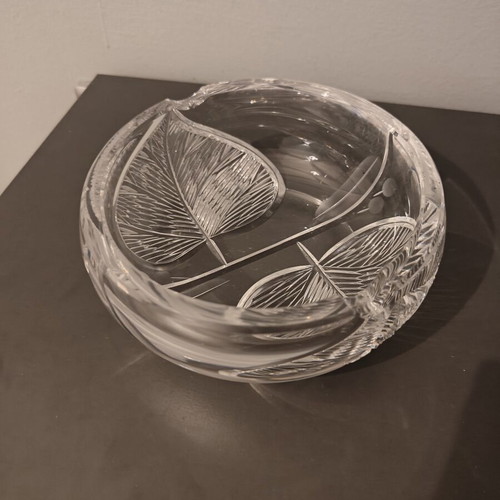 Crystal vintage ashtray like new