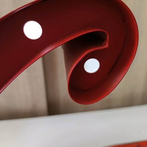 Design LED lamp used, red, modern style