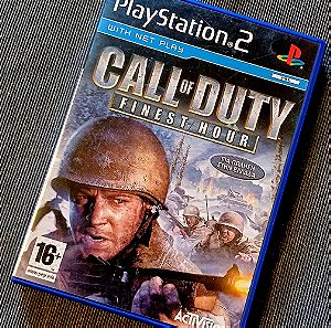 Call Of Duty Finest Hour ps2