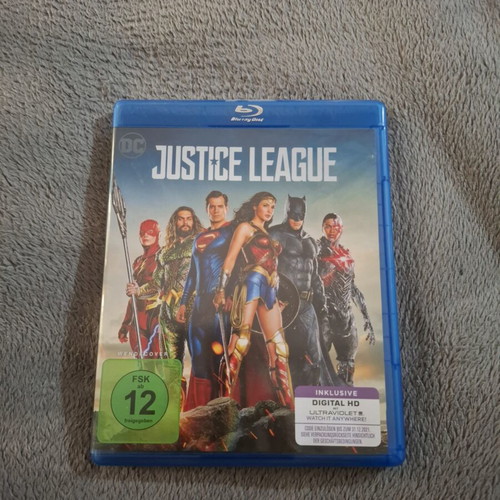 Justice League Blu-Ray movie