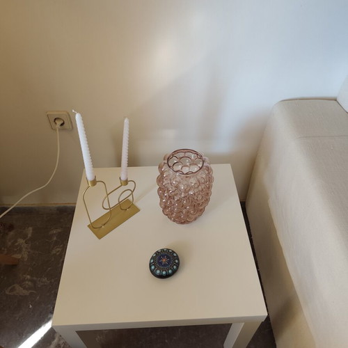 White coffee tables IKEA used, set of two