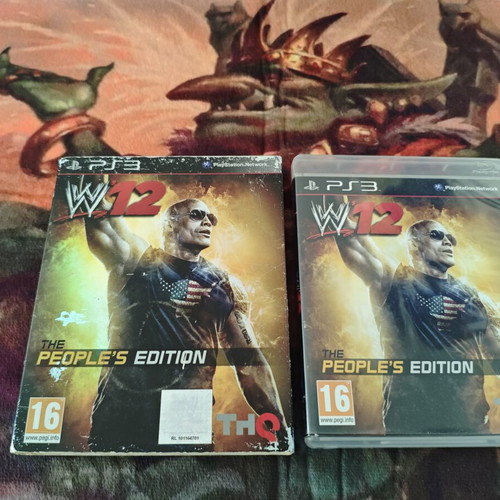 WWE 12 People's Edition PS3 game like new