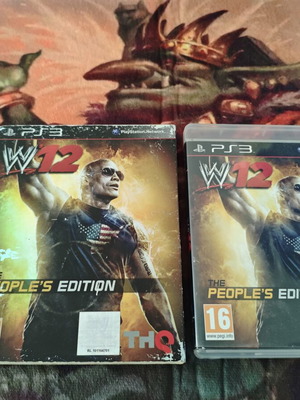WWE 12 People's Edition PS3 game like new