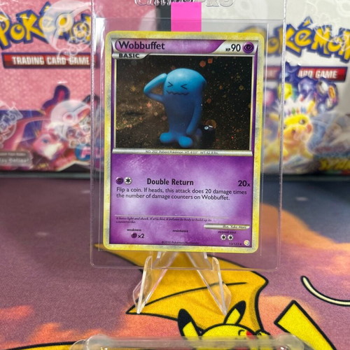 Pokemon card Wobbuffet holographic HeartGold & SoulSilver σαν καινούργιο