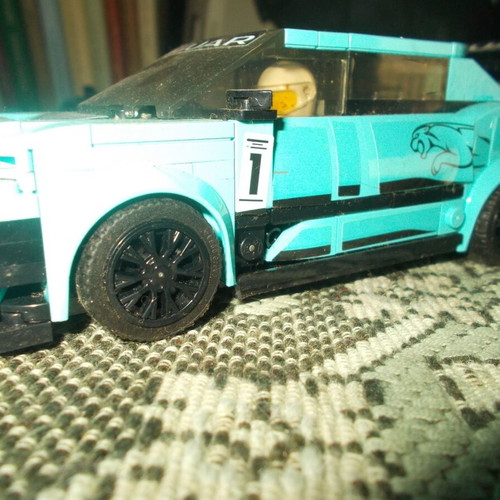 Lego Speed Champions and Technic models used, set of 2