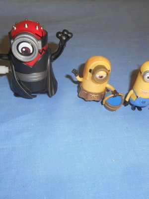 Φιγούρες Minions μεταχειρισμένες, σετ 3, Star Wars και κουρδιστό