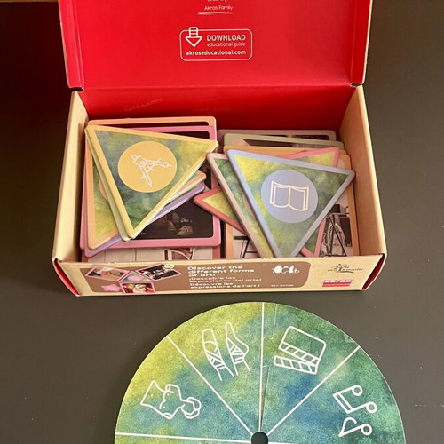 Akros Educational Board Game Discover the Forms of Art new