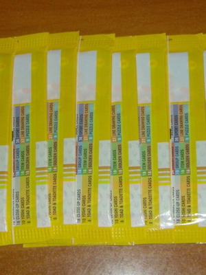 Panini Super Mario κάρτες καινούργιες, 10 φακελλάκια συλλογή