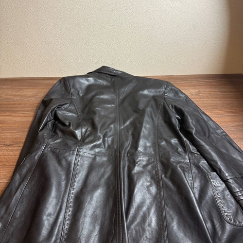 Women's leather trench coat Laura Di Sarpi size M, new