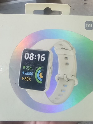 Xiaomi Redmi Watch 2 Lite smartwatch new, beige, GPS, 1.55-inch screen