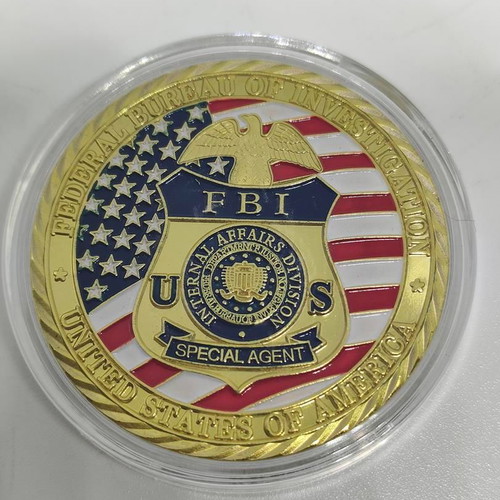FBI Internal Affairs Division Challenge Coin like new, collectible