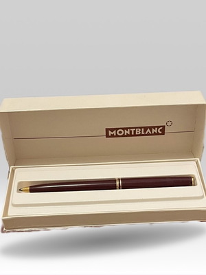 MontBlanc Classic Bordeaux στυλό μεταχειρισμένο με μελάνι και σπασμένο κλιπ