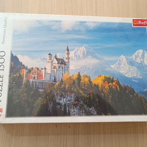 Trefl Premium Puzzle 1500 pieces new, Neuschwanstein Castle Germany