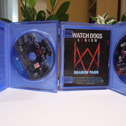 God of War and Watch Dogs Legion PS4 games