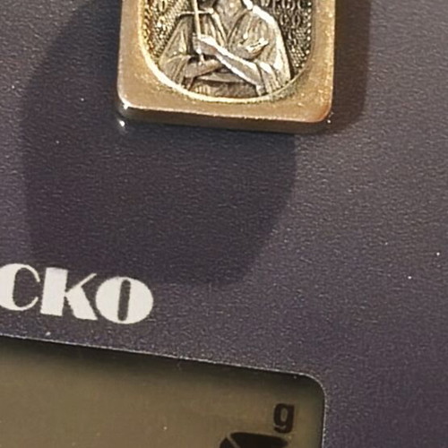 Silver pendant Saint John the Russian like new, 6 grams