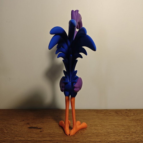 Road Runner Looney Tunes 3D Print Figure like new