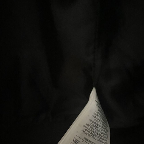 Adidas Original Slim Puffer Jacket with Hood used, size S, black and white