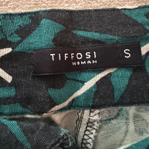 Tiffosi shorts like new, white and green, size S