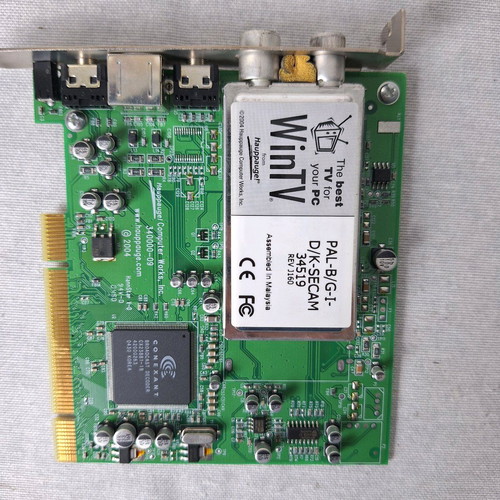 PCI TV card for analog channels SVIDEO IN LINE used