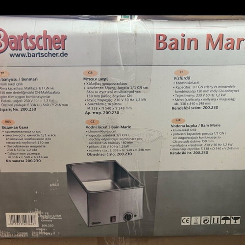 Bain Marie like new, 4 pieces