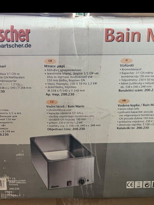 Bain Marie like new, 4 pieces